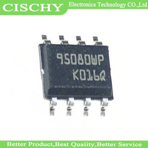 Набір 5 шт. EEPROM M95080-WMN6TP (95080WP) 8Kbit 10MHz, корпус SOP-8
