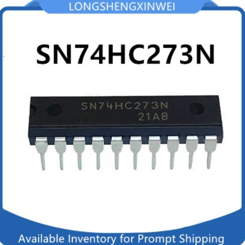 1 un. SN74HC273N / HD74HC273P 74HC273 Circuito integrado Flip‑Flop D octal, DIP‑20 - Original