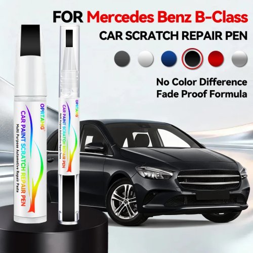 Touch-up Paint Pen – Scratch Repair for Mercedes B‑Class (W245/W242/W247) 2005–2025 – Black/White