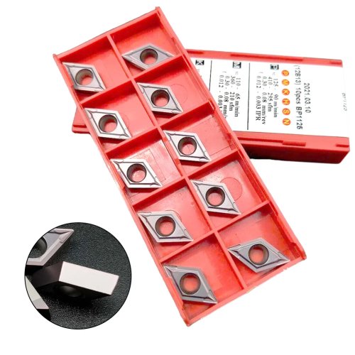 Carbide Turning Inserts DCMT11T304 / DCMT32.51 BP1125 – Finishing & Semi-Finishing for SDJCR/L Holders