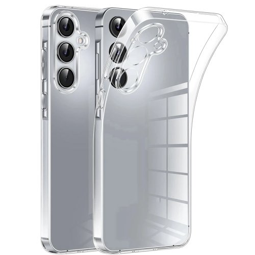 غطاء سيليكون ناعم فائق النحافة لهواتف Samsung Galaxy - متوافق مع S25، S24، S23، S21 FE، S22 Ultra/Plus وسلسلة A (A16، A06، A55، A35، A15، A05S، A54، A34، A14، A53، A33)