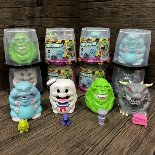 Figura original Ghostbusters «Slimer» apretable — muñeco coleccionable / adorno