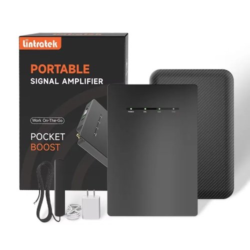 ポータブル GSM 3バンド 信号ブースター（34g）ポケットサイズ — 携帯電話・車・キャンピングカー・屋外オフィス向け