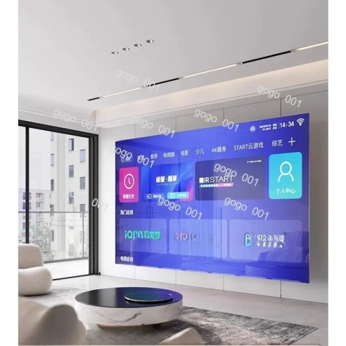 Rahmenloser Smart-TV 65–120 Zoll, LCD 4K/HD, WLAN