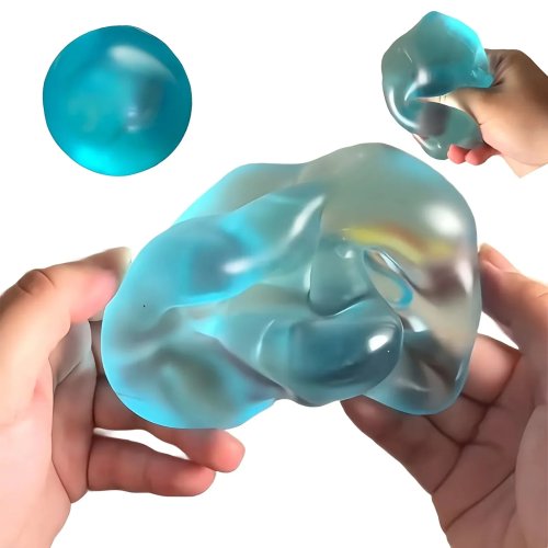 Bola antiestrés sensorial de recuperación lenta — Squishy fidget para niños y adultos, ideal para salón de clases y oficina