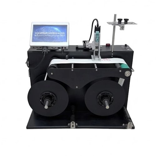Rotolo etichette per stampanti inkjet TIJ — stampa codice automatico, data di scadenza, QR e barcode lotto, per etichette, 60 m/min