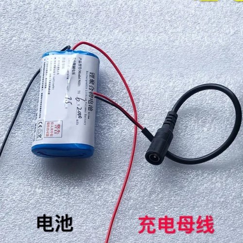 6V lithium accu — vervangt 4×AA, voor elektronische sloten, toegangscontrole, vingerafdruksloten, noodverlichting, radio's, elektrisch toilet