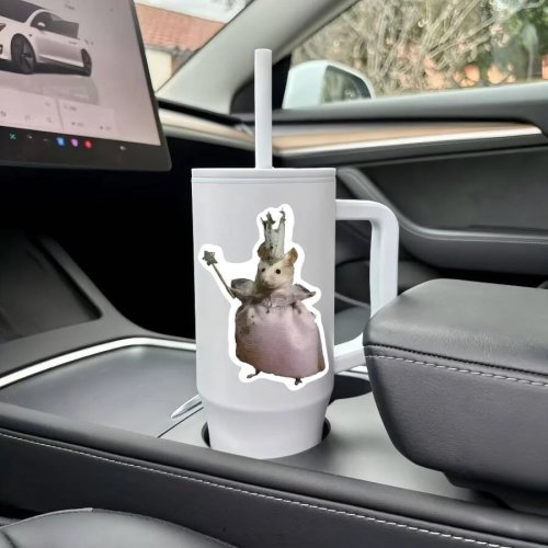 Waterproof Vinyl Sticker — Self-Adhesive Decal for Laptop, Helmet, Car, Motorcycle, Guitar, Scooter, Notebook — Durable