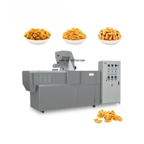 Linia produkcyjna do smażonych przekąsek (Panipuri) — automatyczna maszyna do smażenia i krojenia