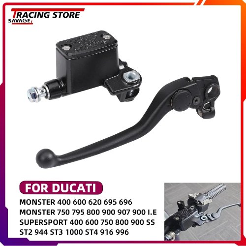 Bomba de embrague con palanca para Ducati Monster 400/600/620/695/696/750/795/800/900/907 y Supersport 750/SS/ST2/ST3/ST4
