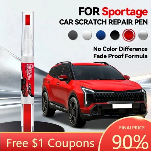 Retoucheerstift (lakstift) voor Kia Sportage 2010–2025 (SL/QL/NQ5) – Krassen herstellen, doe-het-zelf