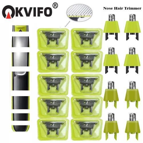 KVIFO Replacement Blade for OneBlade (QP2520/QP2530/QP2620/QP2630/QP6510/QP6520) — for hybrid electric beard trimmer