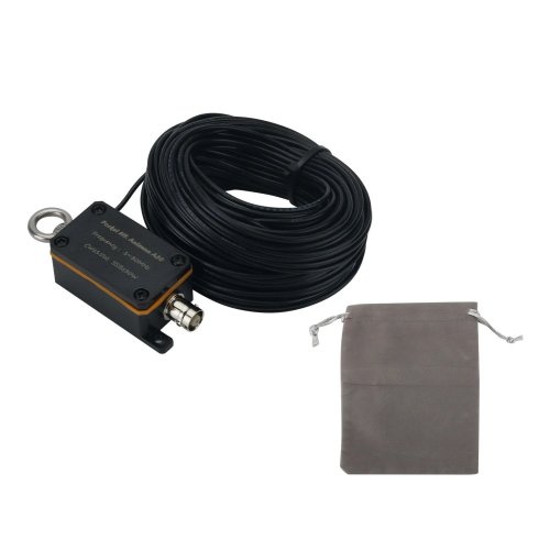 Antena HF de bolsillo A30 1–30 MHz 30W — versión mejorada del A25 para radioaficionados