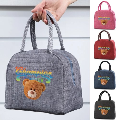 Sac isotherme déjeuner femme — sac réfrigérant portable pour bento, pique-nique, barbecue et voyage