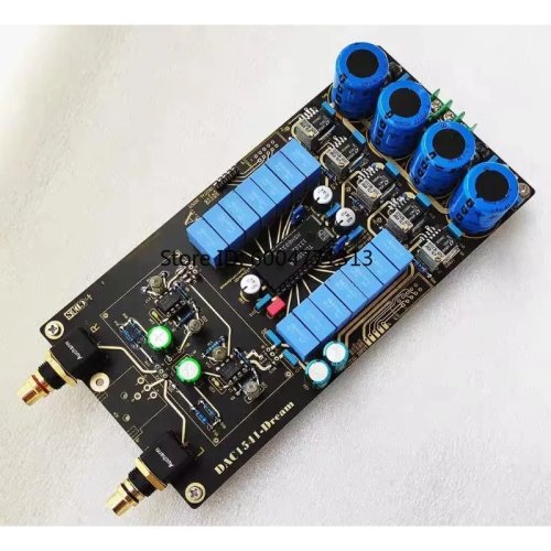 TDA1541 Hi‑Fi DAC デコーダ基板 — 完成オーディオデコーダ基板（チップ無し）