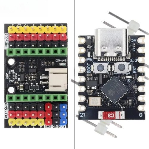 บอร์ดพัฒนา ESP32-C3 MINI — โมดูล WiFi และ Bluetooth