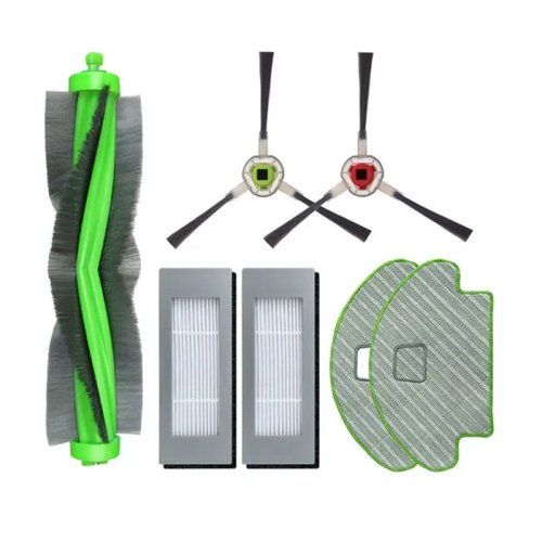 Ersatzset: Hauptbürste, HEPA‑Filter, Seitenbürste & Wischtücher für iRobot Roomba Combo 113 (R113840) – Ersatzteile Saugroboter