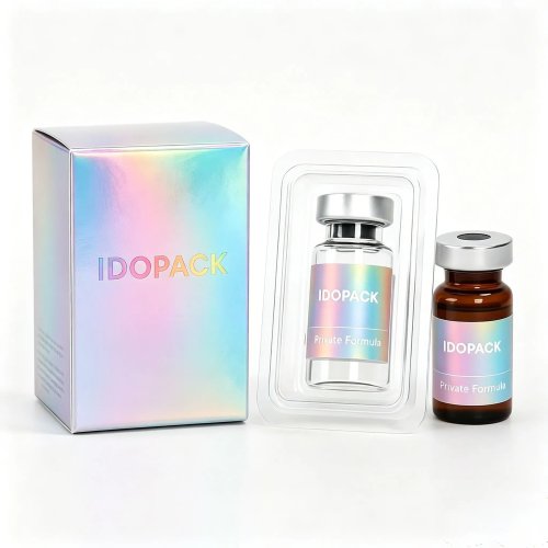 Etiquetas de vinil não tóxicas — Conjunto completo com decalques personalizados de peptídeos e caixa para embalagens 3 ml/5 ml/10 ml