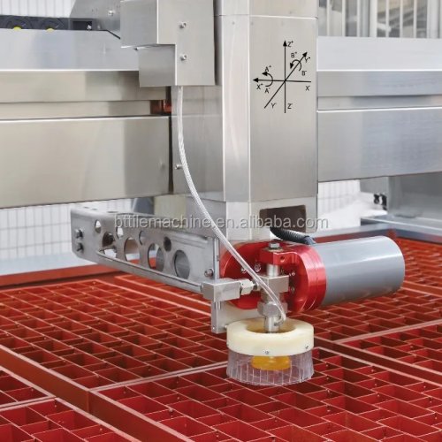 Máquina automática de corte por jato de água para aço inoxidável