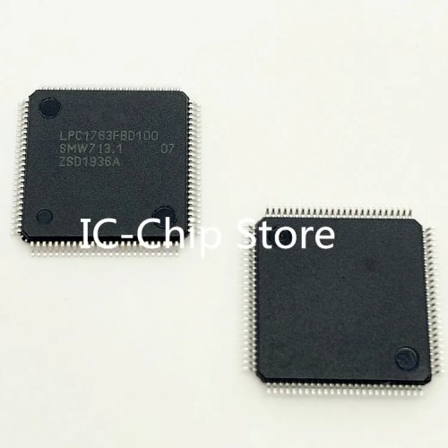1–10 قطعة/مجموعة LPC1763FBD100 LQFP100 متحكم دقيق ARM Cortex‑M3 - جديد أصلي