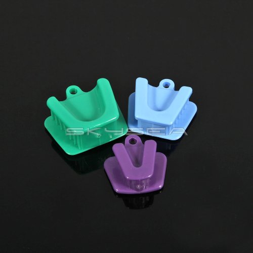 Dentaler Silikon-Bissblock (Mundprop) – Gummi/Latex-Retraktor, 3 Größen (S/M/L)