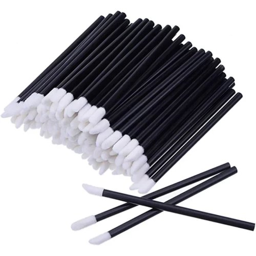 使い捨てマスカラブラシ（スプーリー）50/100本 業務用 – まつげ・リップ用アプリケーター 化粧ブラシ