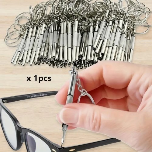 Kit riparazione occhiali mini 3-in-1 — Cacciavite portatile per occhiali, montature e occhiali da sole
