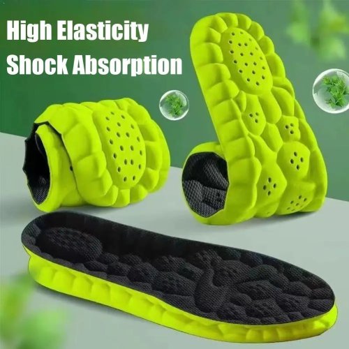 Plantari sport 4D super morbidi - Ammortizzazione, supporto per arco plantare, plantari ortopedici