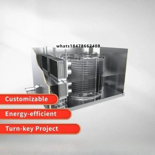 Tunnel de congélation spiralé industriel pour aliments surgelés — machine écoénergétique, certifiée CE, prix usine