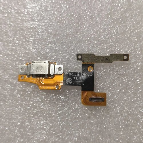 Connecteur de charge USB + nappe flex boutons volume pour Lenovo Yoga Tab 3 8.0 (YT3-850 / YT3-850F / YT3-850L) — P5000_USB_FPC_V1.2