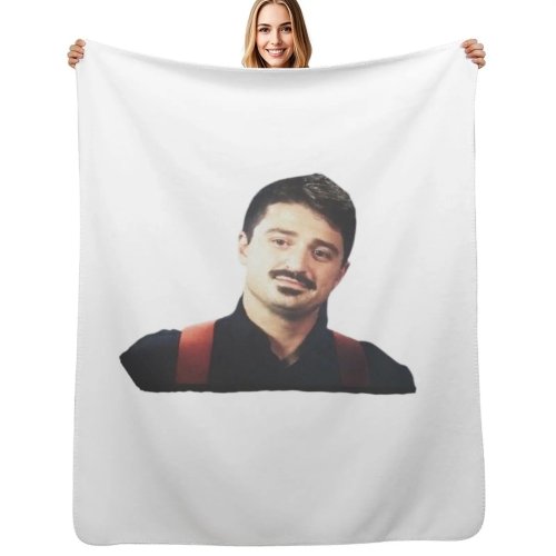 Chicago Fire 'Otis' (Yuri Sardarov) throw blanket – soft cozy fleece blanket for kids, adults & pets