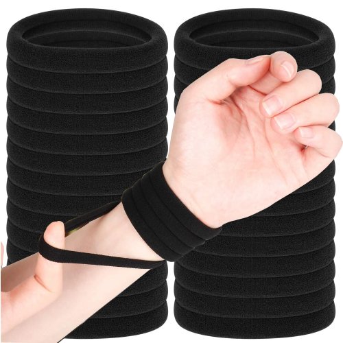 Paquete 20/50/100 scrunchies elásticos para niñas — coleteros y ligas para el cabello