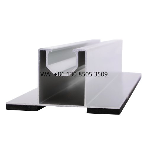 Kit de montaje para panel solar en aluminio con riel mini — estructura de soporte, OEM/ODM de alta gama