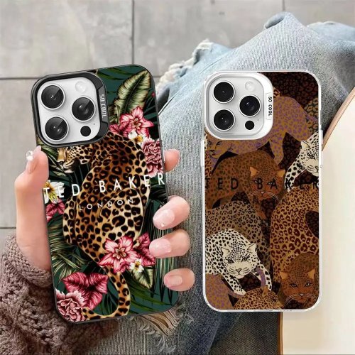 Ted Baker 花柄ハードケース iPhone 11/12/13/14/15/16/17（Pro/Pro Max対応）– カラフルなハードカバー