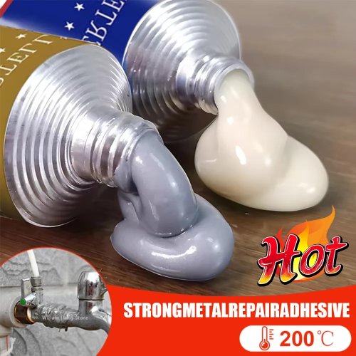 Cold‑welding Epoxy (AB) — Heat‑resistant, High‑Strength Two‑Part Adhesive for Metal & Plastic Repair