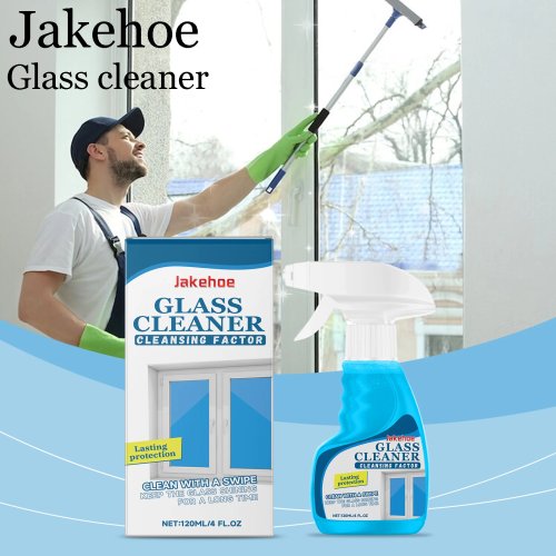 Chai xịt tẩy kính — loại bỏ vết nước, khử dầu, chống bám bụi và phục hồi độ bóng — dung dịch lau kính gia dụng