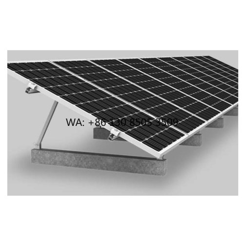 Stahl-Halterung/ Montagegestell für Solarmodule (Flachdach) – Fabrikpreis