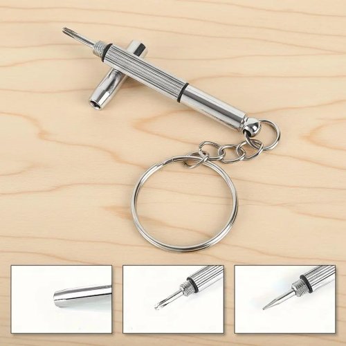Kit Perbaikan Kacamata Mini 3-in-1 – Obeng Portable untuk Kacamata, Frame & Elektronik Kecil