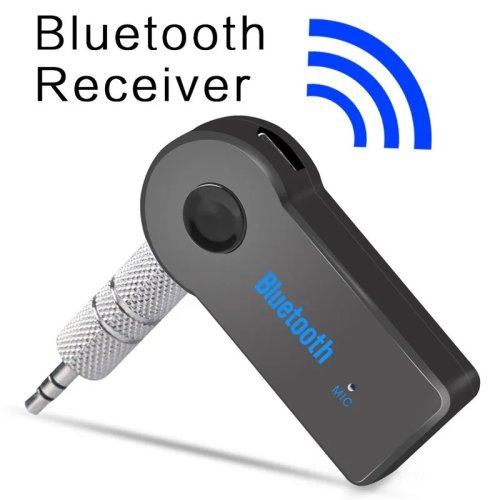 Émetteur/récepteur Bluetooth 5.0 2‑en‑1 jack 3,5 mm pour AUX voiture et casques — A2DP, kit mains‑libres