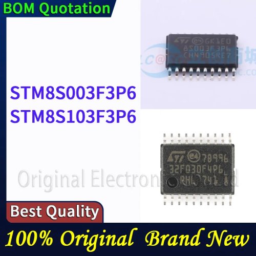 Mikrokontroler STM8S003F3P6 / STM8S103F3P6 - na stanie, wysyłka w 48 godz.