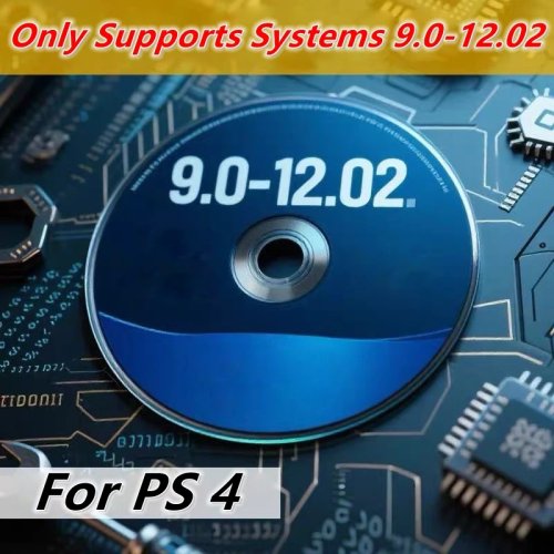 Płyta Blu-ray Jailbreak do PS4 (FW 9.0–12.02) – narzędzie JB, gotowa do użycia na konsoli