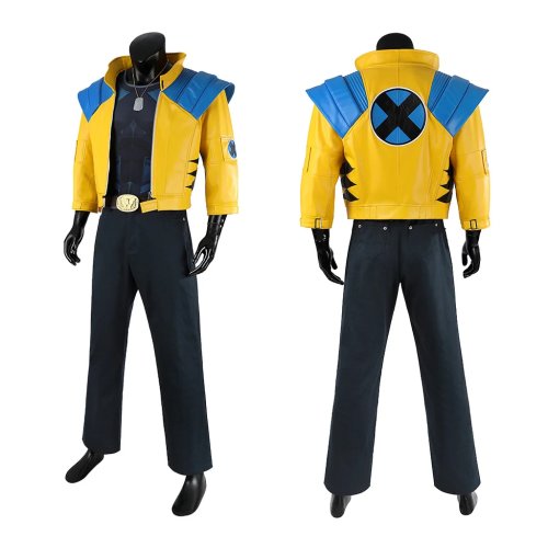 Kostum Cosplay Pria 'Rivals Wolve' — Pakaian Serigala/Superhero untuk Halloween & Pesta Karnaval