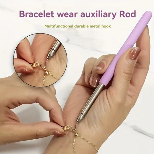Strumento per indossare bracciali — aiuto per fermagli, pinza per chiusure per aprire/chiudere facilmente