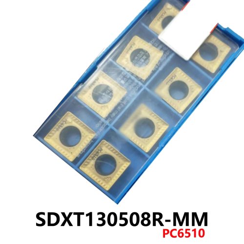 10 szt. Płytki z węglika SDXT130508R/SDXT130508/SDXT1305 PC6510 do uchwytu narzędziowego CNC