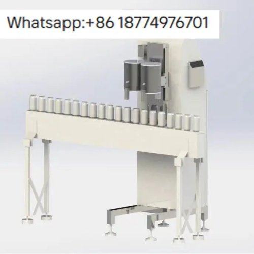 Automatic inspection machine for empty metal cans — sorting and damage detection for bodies and end closures