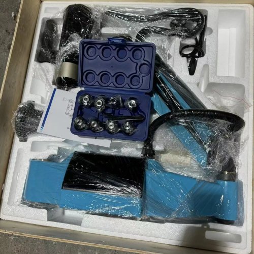 산업용 플렉스 암 CNC 서보 전동 탭핑 머신 M16/M24/M36 — 금속용 자동 드릴·탭 장비
