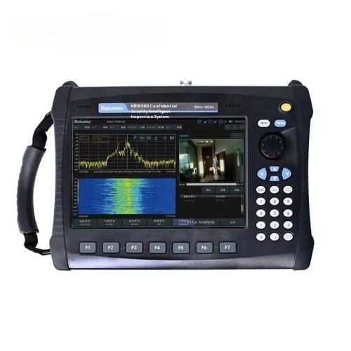 Analizador de espectro portátil 9 kHz–26.5 GHz — Detector inteligente de señales para inspección de seguridad
