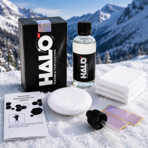 Halo V2 Màng bảo vệ sơn (PPF) linh hoạt — Vinyl trong tự phục hồi cho hoàn thiện bóng, satin và mờ