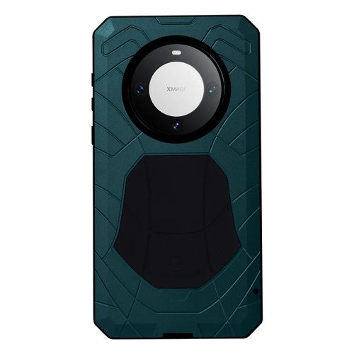 Imatch aluminium frame met siliconen hoes voor Huawei Mate 60 Pro / Pro Plus — schokbestendig en stofbestendig