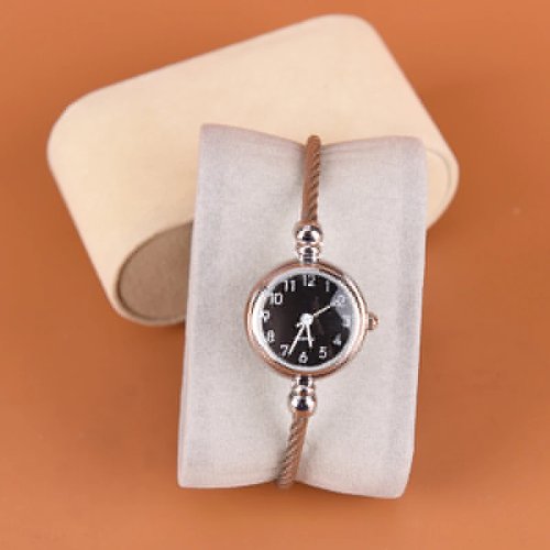 Cojín exhibidor para reloj portátil (1 pza) – almohadilla/soporte para guardar y mostrar reloj y pulsera